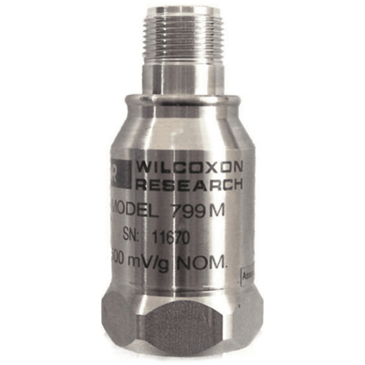 Wilcoxon Sensing Technologies Premium High Sensitivity Filtered Accelerometer, Model 799M